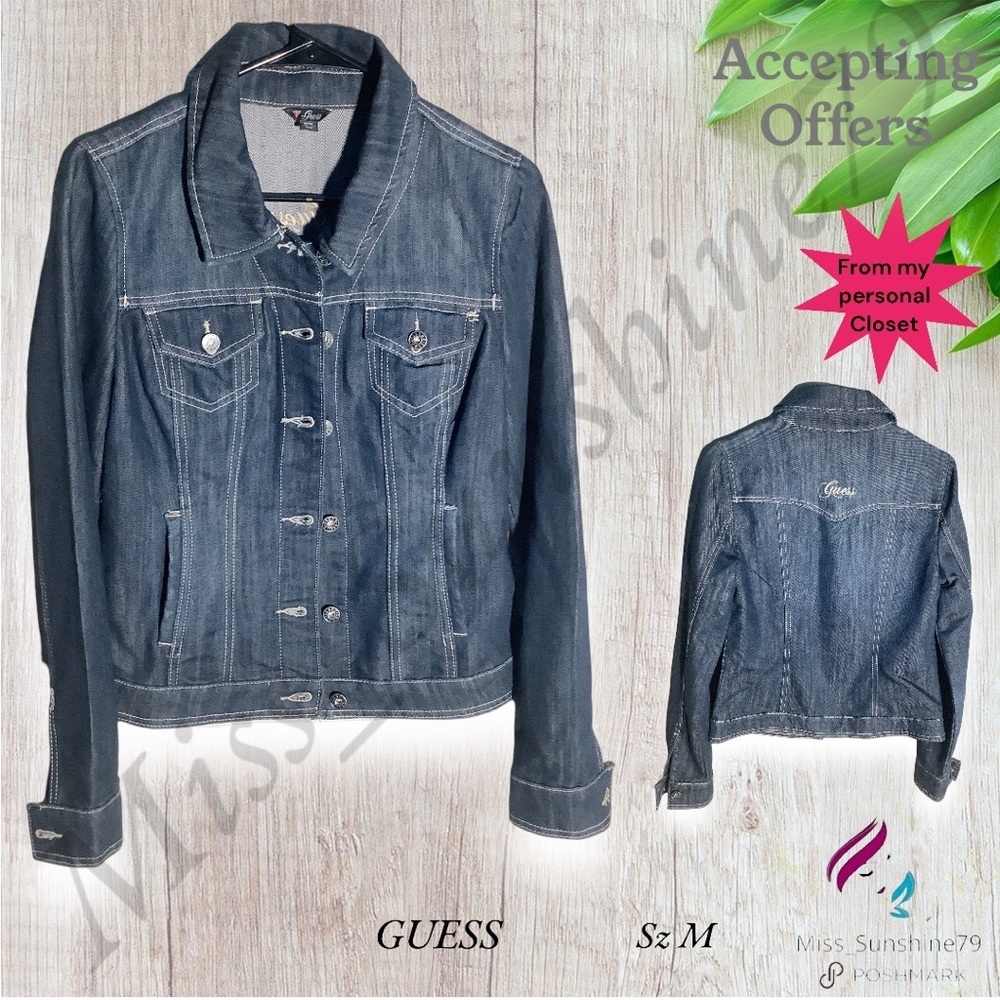 Guess Denim Jacket - Blue